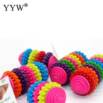 

2pc Pet Dog Toys Molar Interactive Ball Dog Chew Toy For Dogs Tooth Clean Ball Of Food Extra-Tough Rubber Ball Dog Pet Products