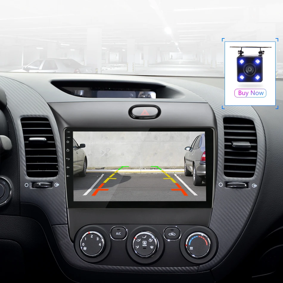 Flash Deal Android 8.1 2 Din Car Radio Multimedia Video Player Navigation GPS for KIA K3 CERATO FORTE 2013-2017 3 YD Tuner Stereo Head Unit 8