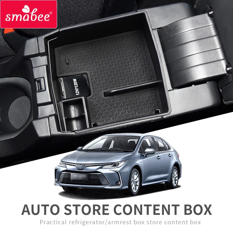 Smabee для Toyota Corolla 2019 2020 CROSS SUV центральный подлокотник контейнер хранения