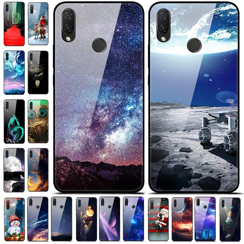 Для huawei Nova 3i чехол Nova3i 6,3 ''из закаленного стекла жесткий чехол для huawei Nova 5T чехол Nova 3 i мягкий бампер с животными Nova5t