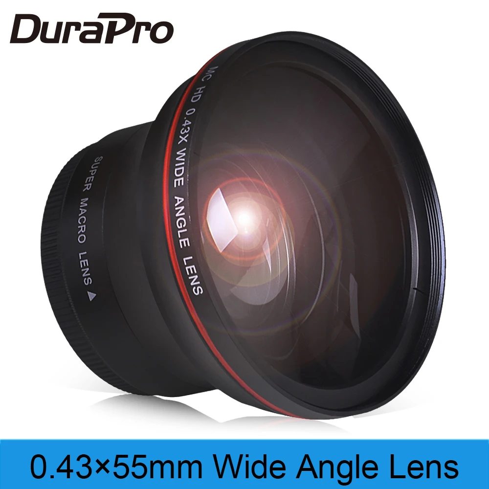 Lente gran angular HD profesional de 55mm 0.43x (con parte Macro) para Sony  Alpha SLT A99V, A99II, A99, A77II, A77, A68, A58, A57, A65|Lentes de  cámara| - AliExpress