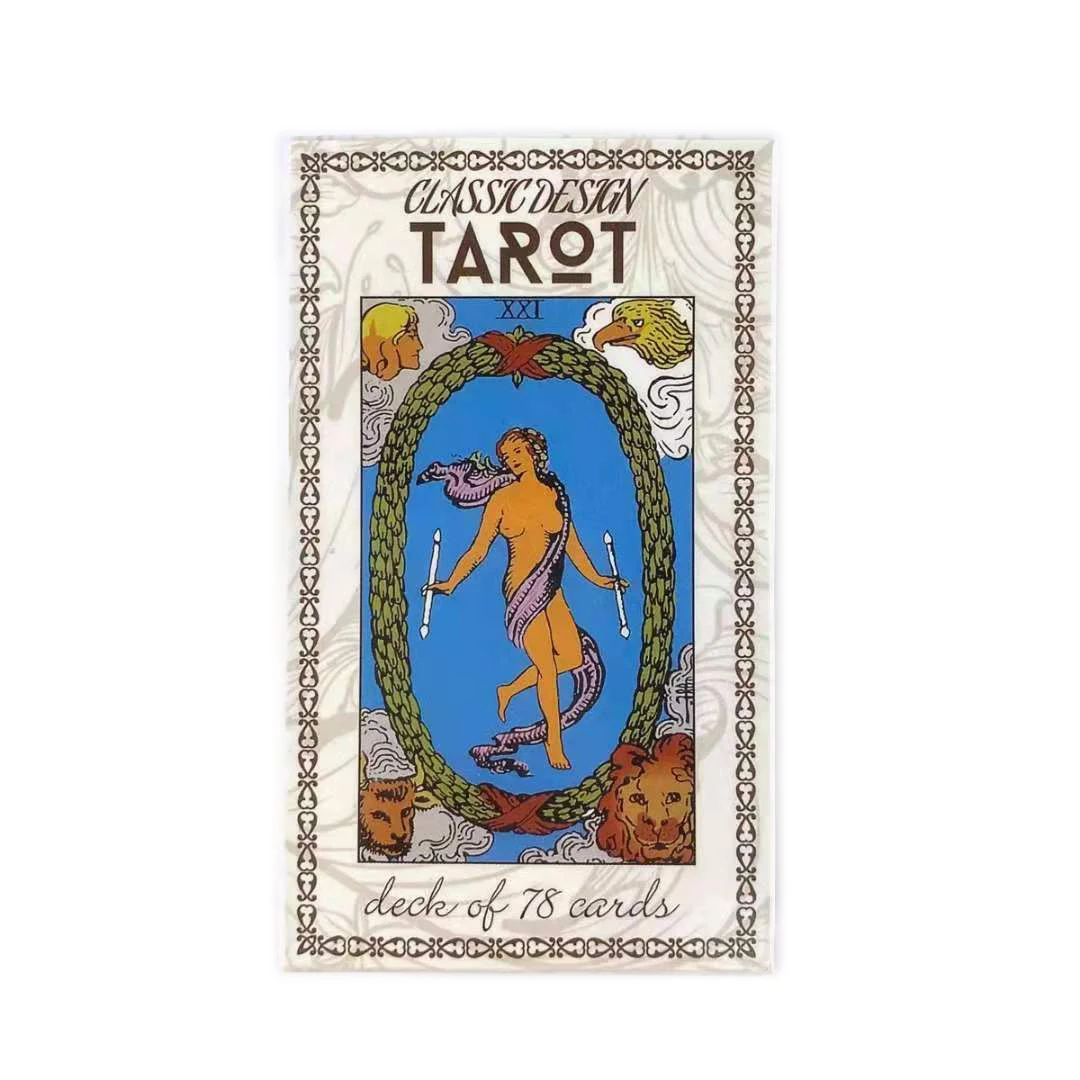 Классический дизайн Tarot палубная карта настольная игра с изображением