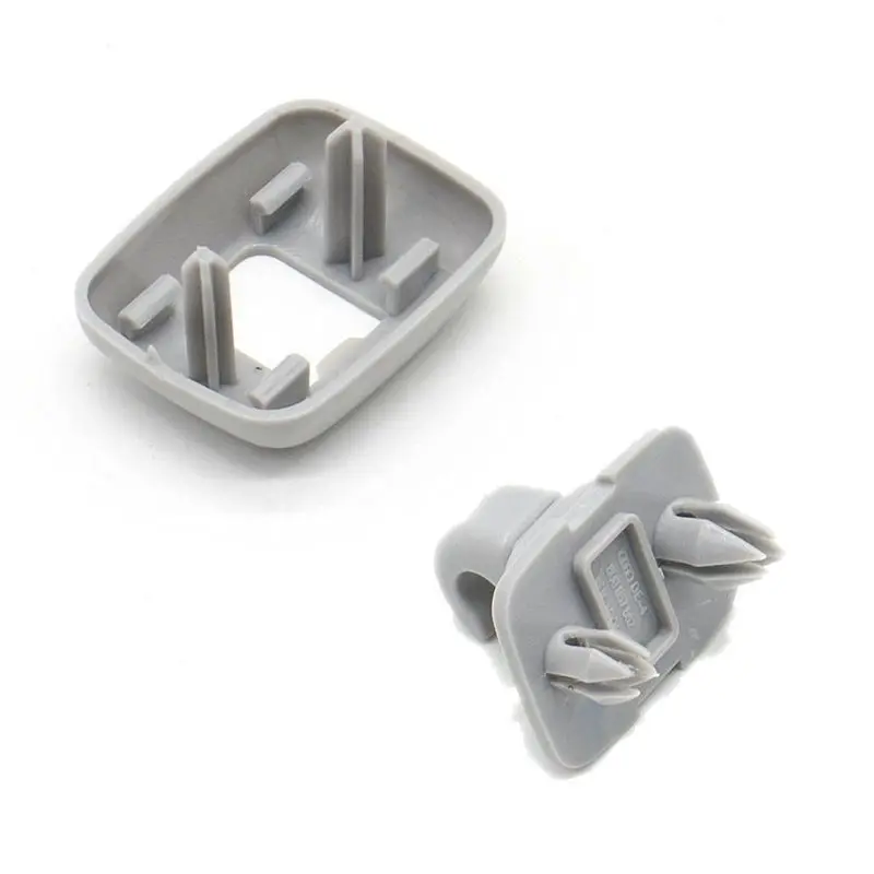 Gray Interior Sun Visor Clip Hook For Audi A1 A3 S3 A4 S4 A5 S5 Q3 Q5