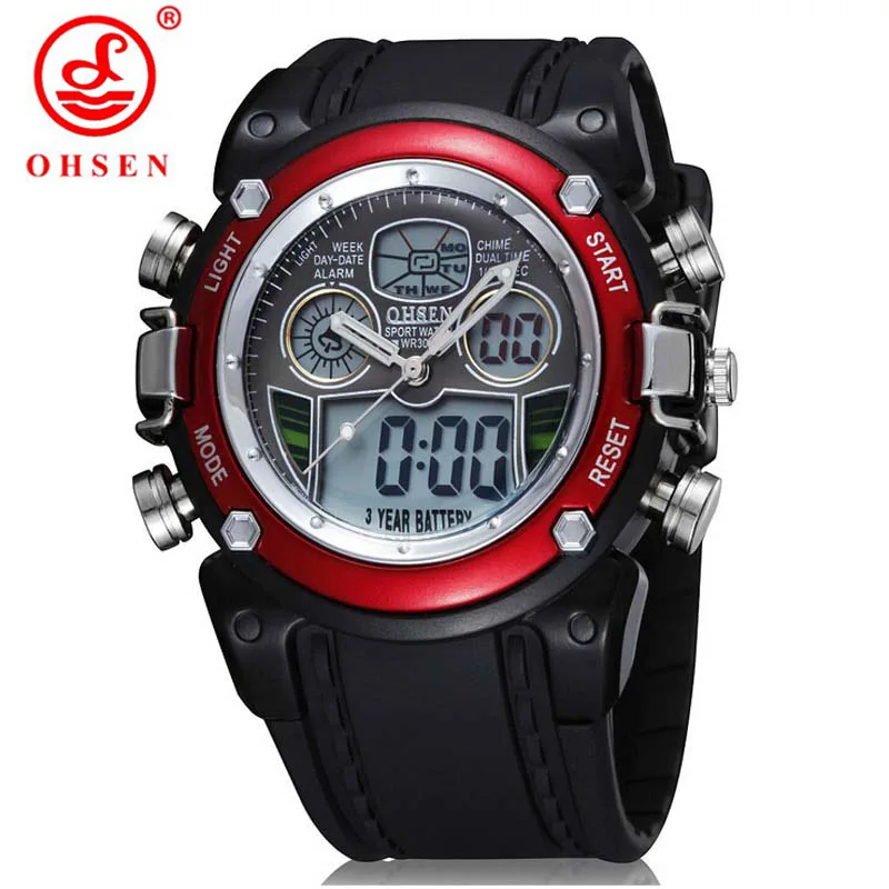 

Onsun Ohse N Genuine Original Fashion Men Sports Watch LED Waterproof Quartz N MEN'S Watch Ad0721