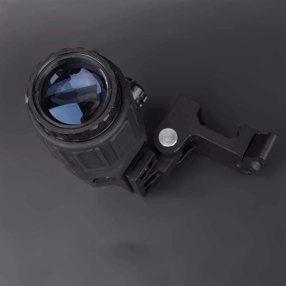 Lupa Holográfica G33 3x para Caça e Atividades ao ar Livre Montagens de Trilho Weaver 20 mm com Interruptor para Lado Destacável e Rápido Lunetas Riflescopes 6 weaver 20mm com interruptor para lado, destacável e rápido