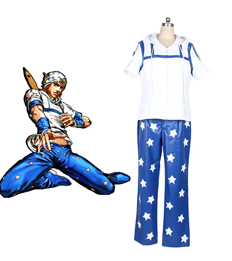 

JoJo's Bizarre Adventure Johnny Joestar Cosplay Costume