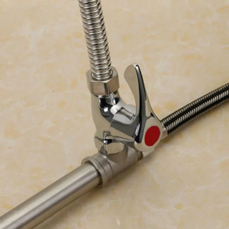 Kitchen Sink Water Outlet Tools Faucet Valve Washroom Accessories Single Handle