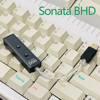 

Headphone Amplifier Adapter DAC TempoTec Sonata BHD Type C To 2.5mm DSD256 For Android Phone&PC&MAC DUAL CS43131 Balance Output