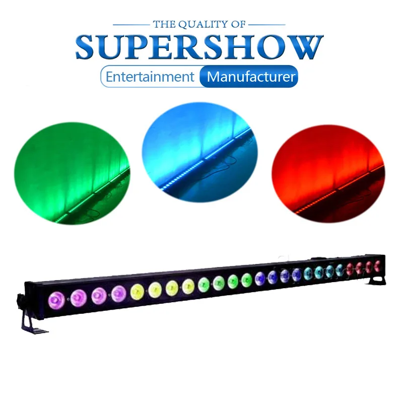 

Светодиодный настенный светильник RGB, 24x3 Вт, 3 в 1