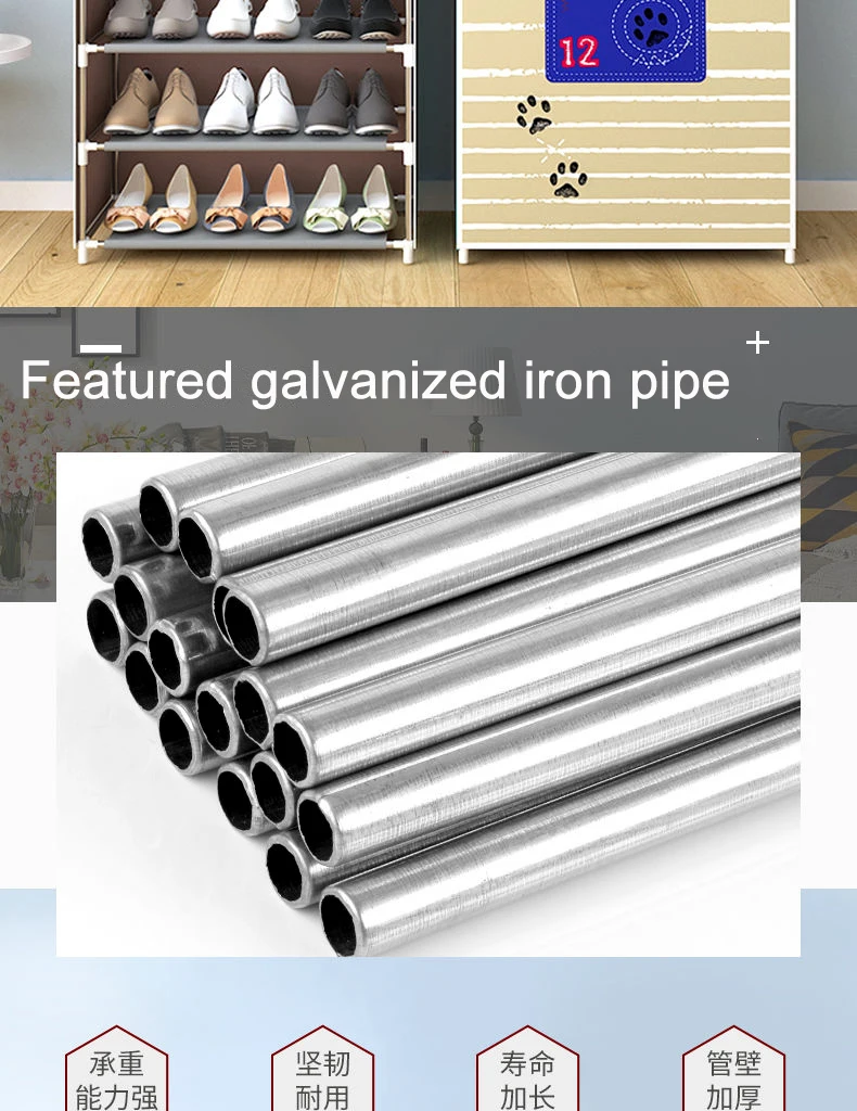 dorm shoe storage on Nonwoven Fabric Shoe Rack Multilayer Easy Installation Home Dorm Space Saving Storage Organizer Shelf Minimalist Shoes Cabinet Special Discount Ab88ca Cicig