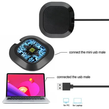 

Omnidirectional Microphone 5.5V USB Video Microphone Mini Audio Mic Computer Laptop Mobile Phone Equipment Amplifier Microphone