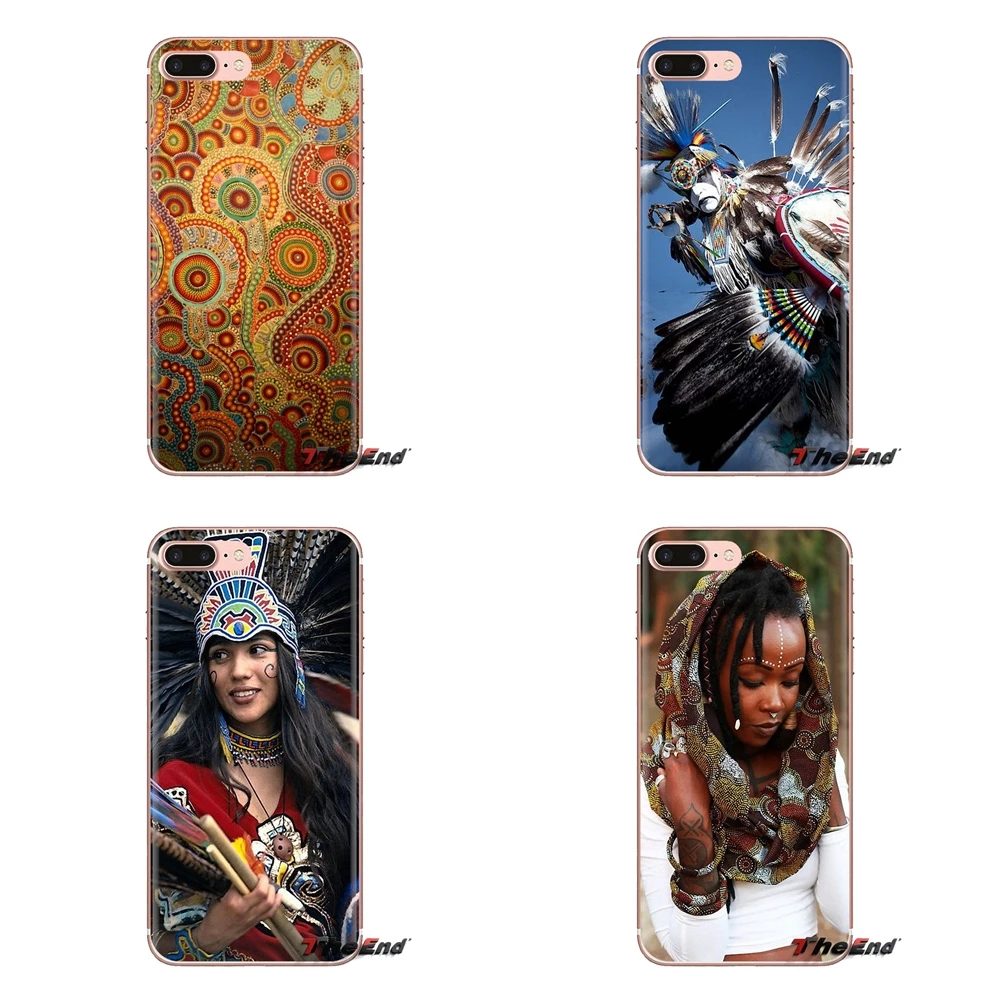 Silicone Phone Bag Case aboriginal African cultures For Xiaomi Mi6 Mi 6 A1 Max Mix 2 5X 6X Redmi Note 5 5A 4X 4A A4 4 3 Plus Pro |