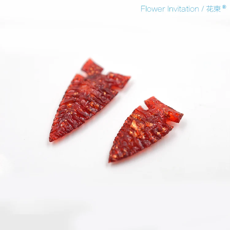 Цветок приглашение керамики литье сети красное ожерелье кулон эпоксидная форма Diy материал ручной камень возраст