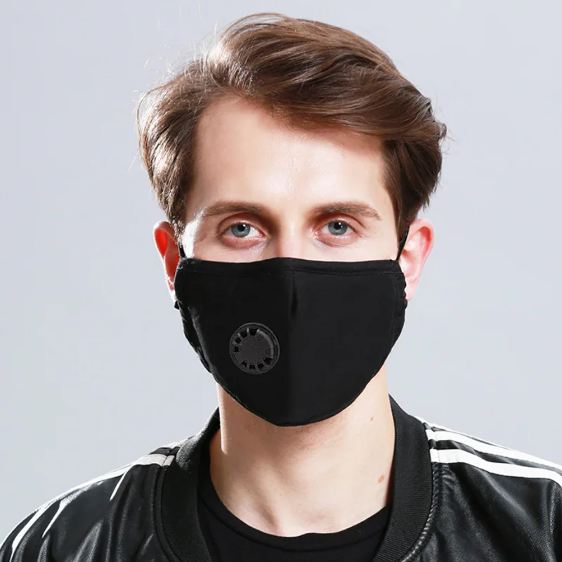 

5pcs men/woman pollution Mask Anti Air Dust and Smoke Pollution Mask with Adjustable Straps and a Washable Respirator Mask Made