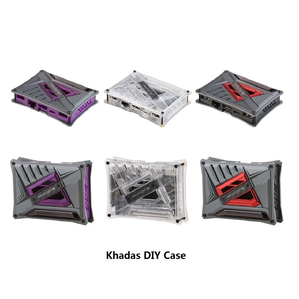 

khadas case for Khadas VIM3/ VIM2/VIM1 Three color DIY case for Khadas