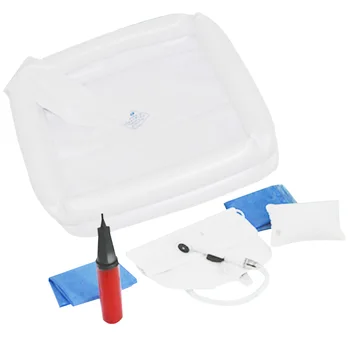 

Outdoor Handicapped PVC With Drain Tube Elderly Care Easy Clean Portable Shampoo Tray Inflatable Hair Washing Basin Disabled