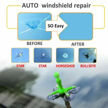 

8PC/Set Car Windshield Repair Kit Car Accessories Car Window Glass Repair DIY Car Window Repair Tool Glass Scratch Crack Restore