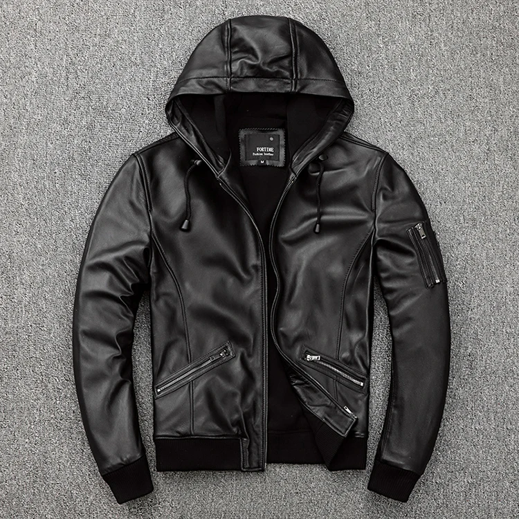 

Free shipping.Plus size Brand soft sheepskin leather Jacket,mens genuine Leather jacket.autumn casual slim coat,sales.outdoor