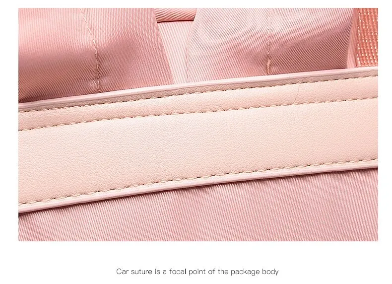 HEFLASHOR водонепроницаемый рюкзак для ноутбука женский модный рюкзак для девочек 13-15,6 дюймов рюкзак для женщин и мужчин Ткань Оксфорд черный розовый
