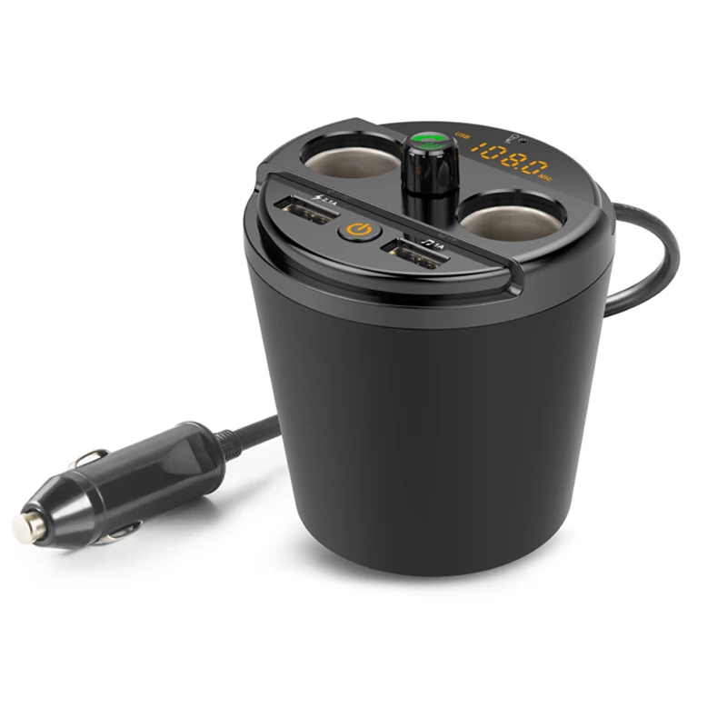 401E Vehicle-mounted MP3 Bluetooth Player Vehicle-mounted Cigarette Lighter Bluetooth Vehicle-mounted U-disk mp3