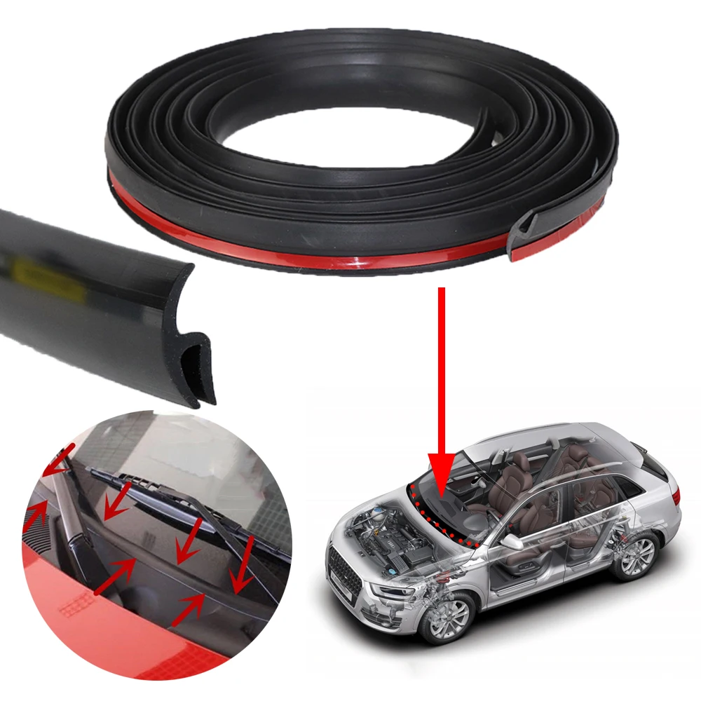1.7m Sealing Strip Auto Car Front Windshield Panel Car Door Sealing