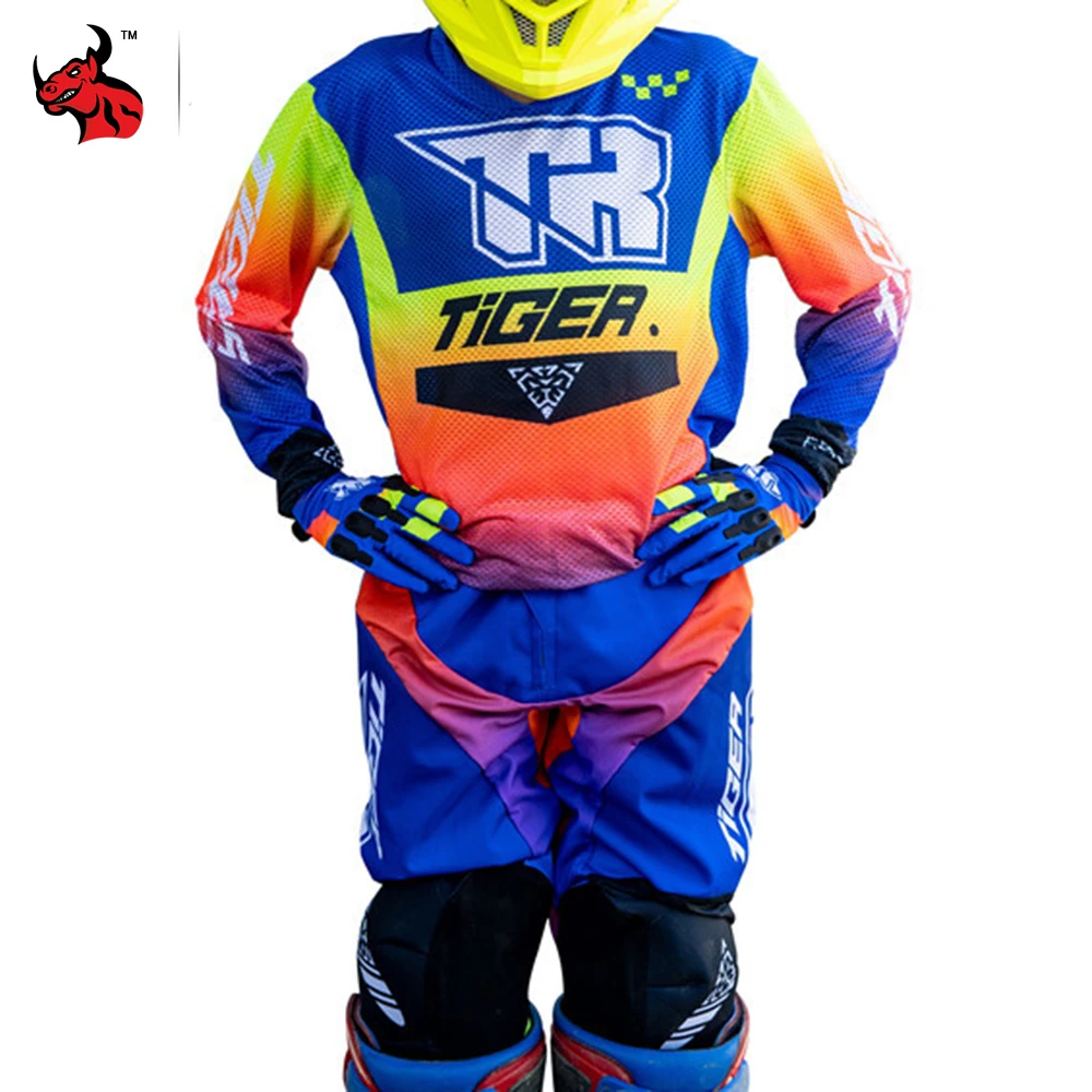 Chaqueta y pantalones de Motocross para hombre y mujer, traje Moto, conjunto de equipo de Moto, ropa de bicicleta Enduro, Adul| | - AliExpress