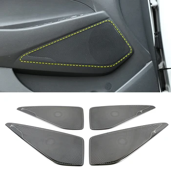 

For Hyundai Tucson TL 3rd 2015-2019 Stainless Car Gate Door Loudspeaker Pad Audio Speaker Cover Trim Frame Sticker Accessories