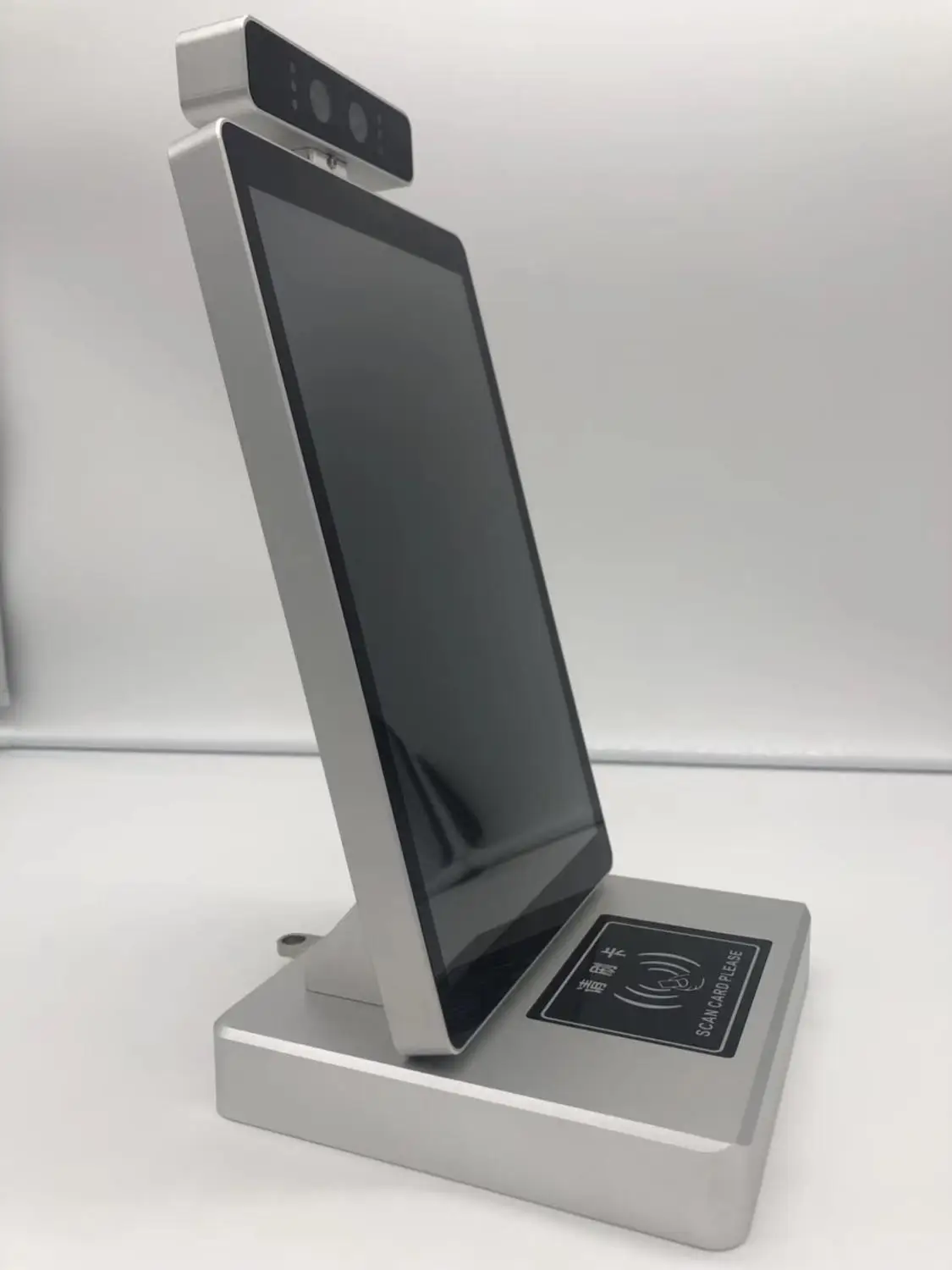 

Touch screen fingerprint Facial recognition ID card reader possport scanner device with camera for visitors management system