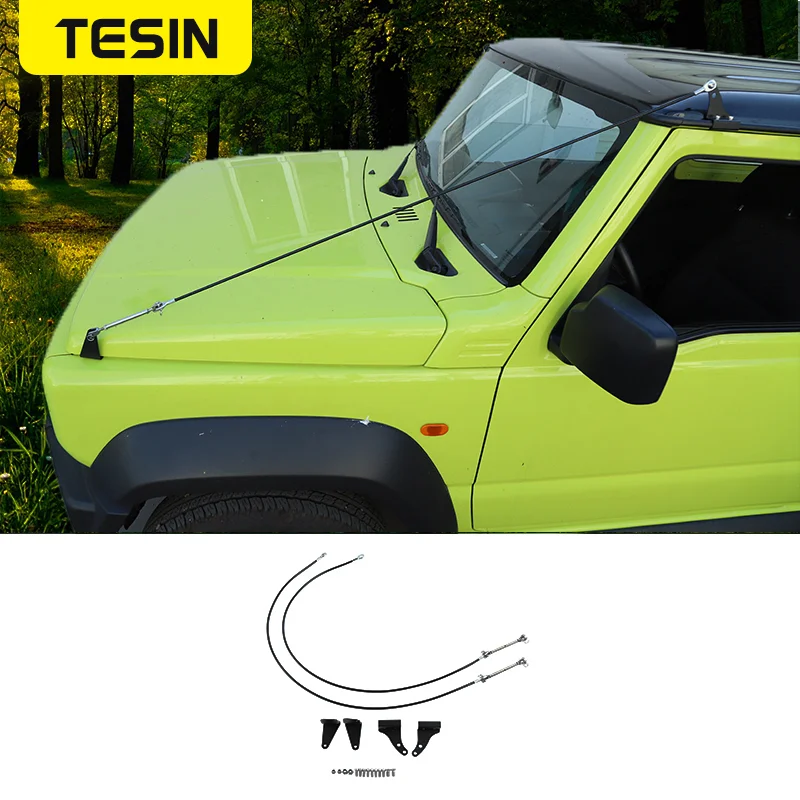 PROD 1005001391301459 TESIN Hood Obstacle Eliminate Rope Protector
Accessories For Suzuki Jimny JB74 2019 2020 Deflect Low Hanging
Branches Brush