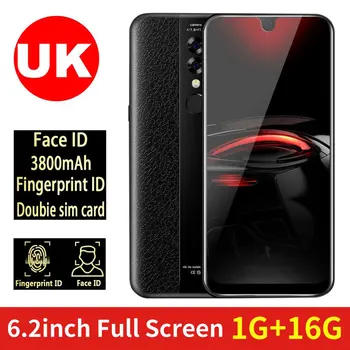 

X23 6.2 Inch Smart Phone 2+32Gb Mobile Phone Waterdrop Display Triple Camera Fingerprint Face Recognition Smartphone