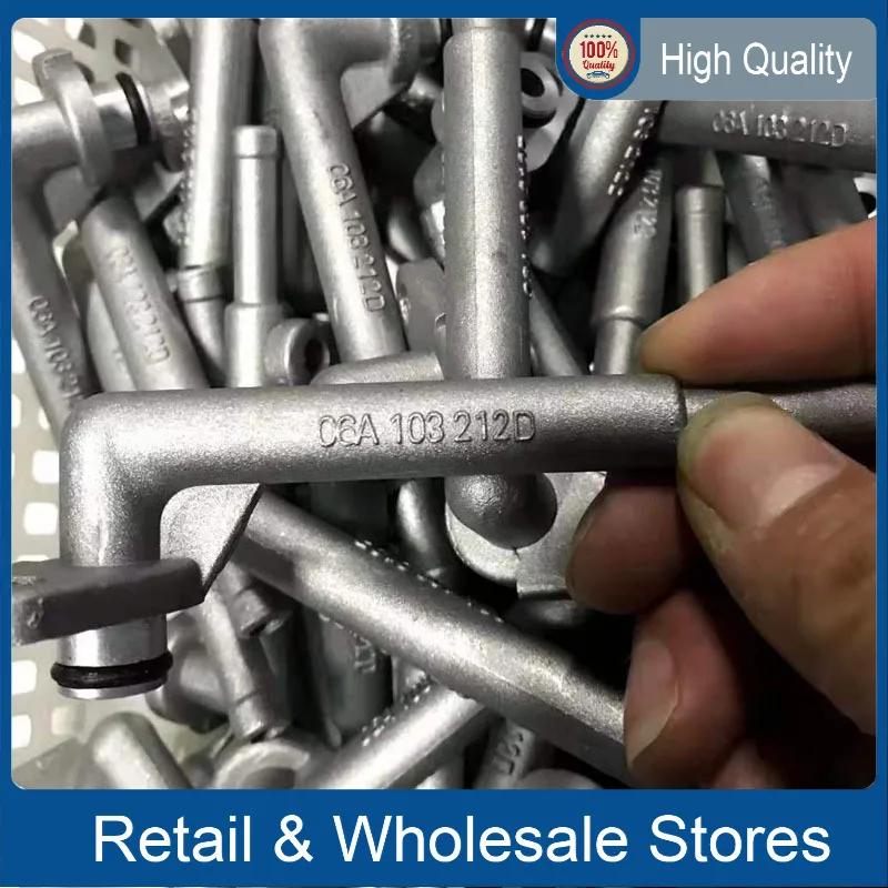 

1Pcs Aluminum EGR Pipe for VW Golf Jetta 2005-2012 06A 103 212D 06A103212D 06A 103 212 D