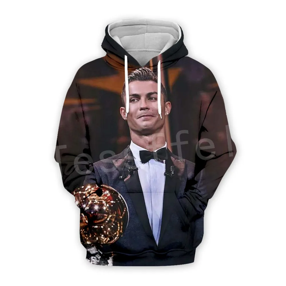 

Tessffel Cristiano Ronaldo Athletes Fitness Tracksuit New Fashion 3D full Print Hoodie/Sweatshirt/Jacket/shirts Mens Womens s-6