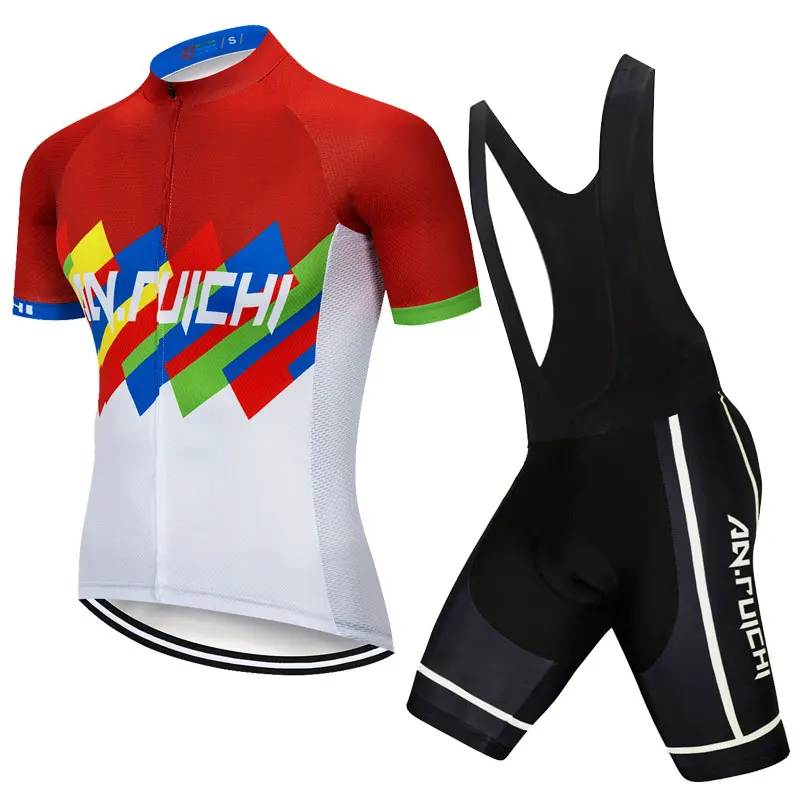 Summer Cycling Jersey Set Men Clothing Short Riding Bicycle Suits Sport Jerseys Customized/Wholesale Service | Спорт и развлечения