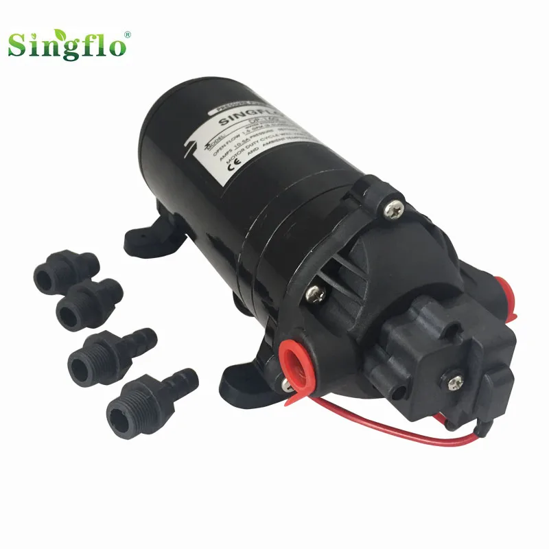 Водяной насос высокого давления для системы мытья ковров Singflo 12 В 1/2/160psi|pump
