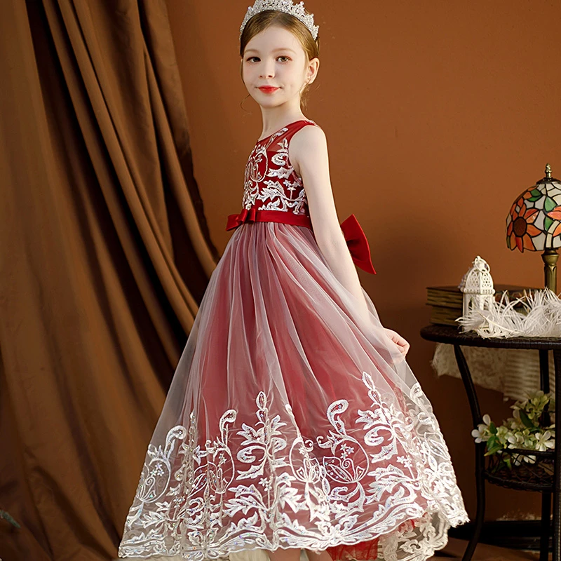 largo de noche niña, ropa elegante para niña, 5, 6, 8, 10, 12 y años, para fiesta de verano|dresses for girls|14 yearsdress for -