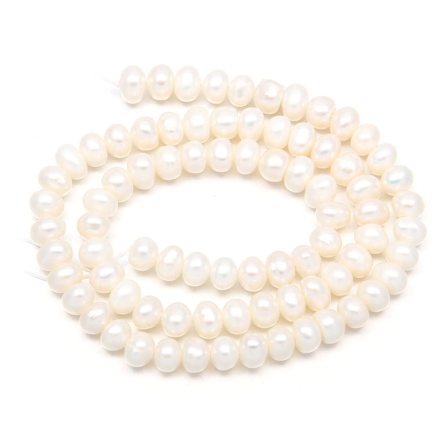 Бусины Из Натурального пресноводного жемчуга, высокое качество, 36 см ...