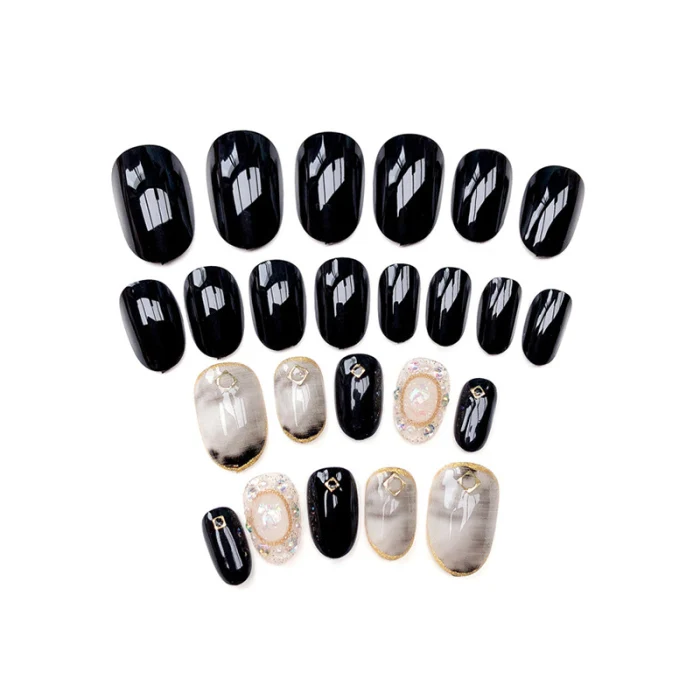 Nail Art Наклейки, декоративный элемент для рукоделия наклейки Мрамор узор, модная сумка в руку, подарок для Для женщин Леди невесты JS11