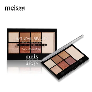 

MEIS New Arrival Charming Eyeshadow 7 Color Matte Eye shadow Make up Palette Shimmer Pigmented EyeShadow Powder Fashion Color