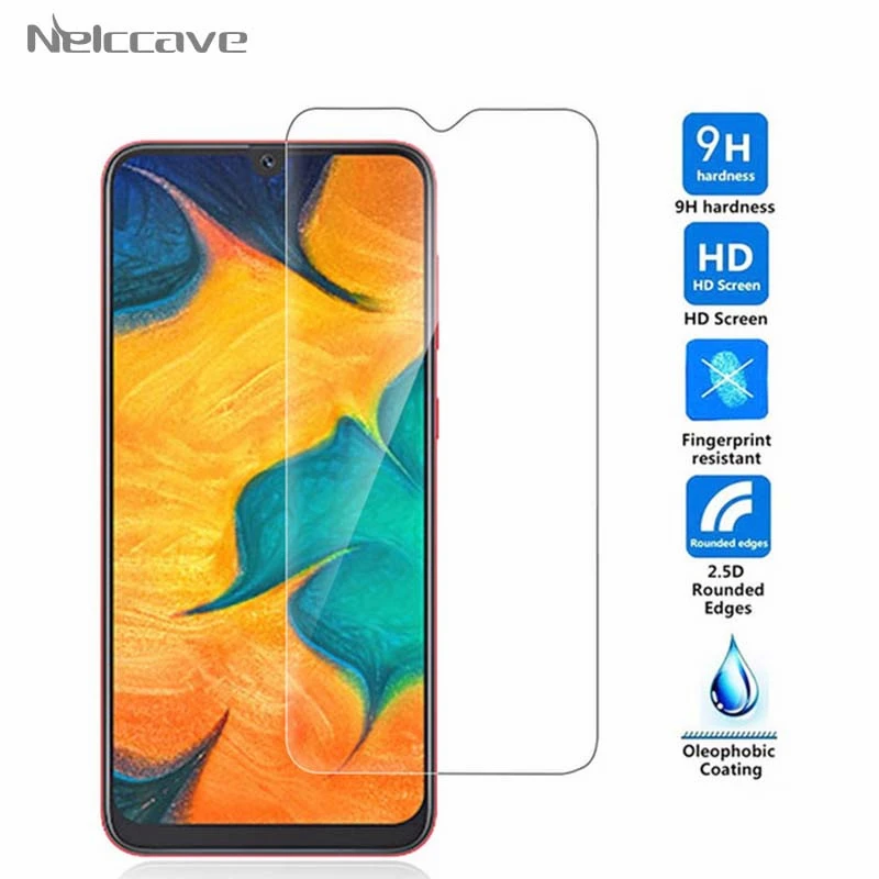 Закаленное стекло 2.5D 9H для Samsung Galaxy A10 A20 120E A30 A40 A50 A60 A70 A70E A80 A90 защитная пленка