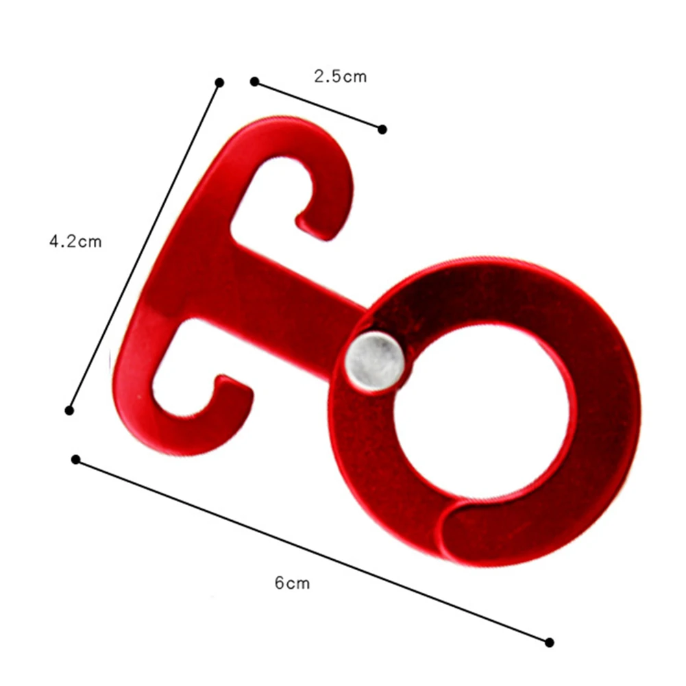 5 шт., вешалка на веревку из алюминиевого сплава, многофункциональная уличная палатка для кемпинга, инструмент для мужчин, ветровая веревка, пряжка, крючок, новинка