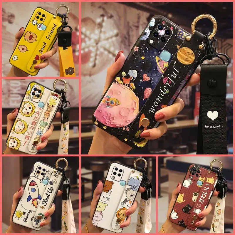 Силиконовый чехол из ТПУ для infinix X689/X689C/Hot 10S/Hot 10T девочек милый мягкий