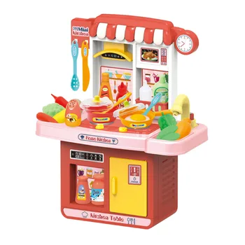 

1 Set Children Kitchen Toys Girl Simulation Kitchen Tools Funny Utensils Tableware Educational Pretend Toy