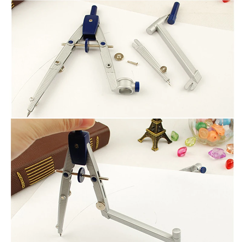 Staedtler 550 02 조정 가능한 나침반 그리기 도구, 학교 및 사무실 문구 용품
