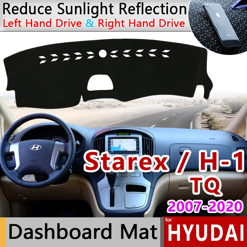 Противоскользящий коврик для Hyundai Grand Starex Royale i800 H 1 H300 2007 ~ 2019|Наклейки на
