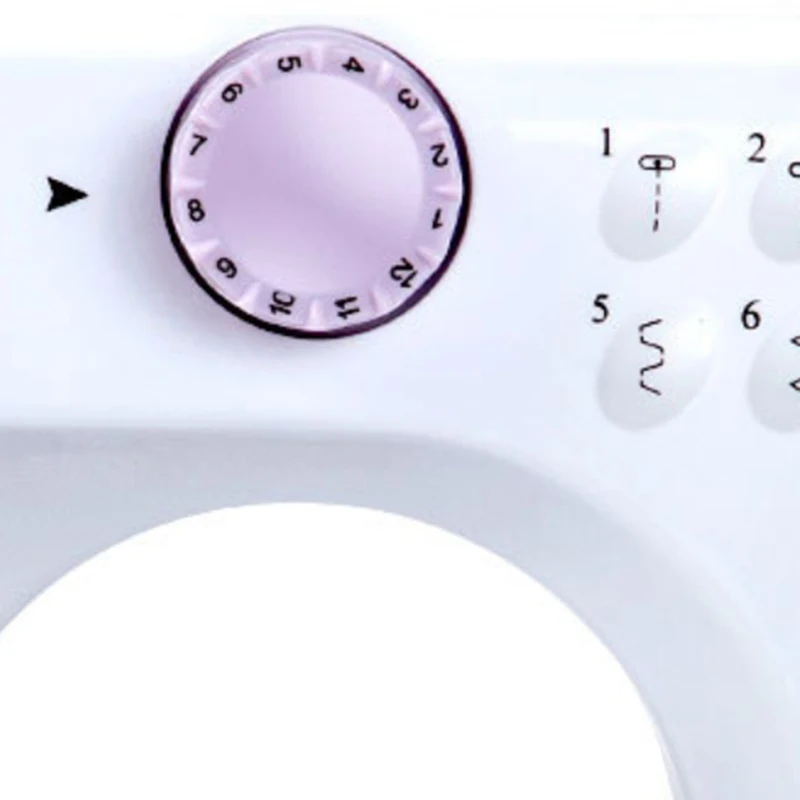 

Mini 12 Stitches Sewing Machine Household Multifunction Double Thread And Speed Free-Arm Crafting Mending Machine Eu Plug