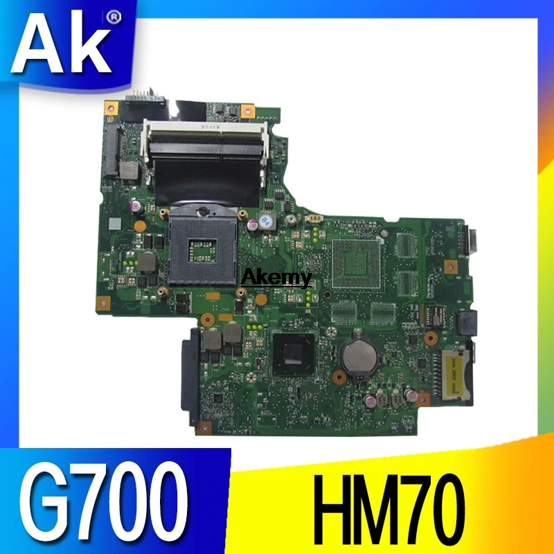 

G700 para Lenovo laptop motherboard mainboard BAMBI G700 HM70 USB3.0 11SN0B5M11 11S90003042 original mainboard