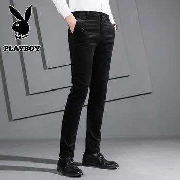 

playboy pants dress pants men men’s slim fit pants playboy dress pants playboy