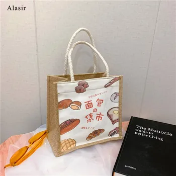 

Alasir Korean Style College Simple Student Cute All-match Casual Shoulder Bag Cute Fashion Women Canvas Bag Girl Messenger Bag