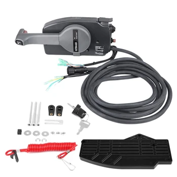 

Outboard Remote Control Manipulation Box Assy for Yamaha Outboard Motor Boat Engine 703-48207-17 703-48207-1B-10