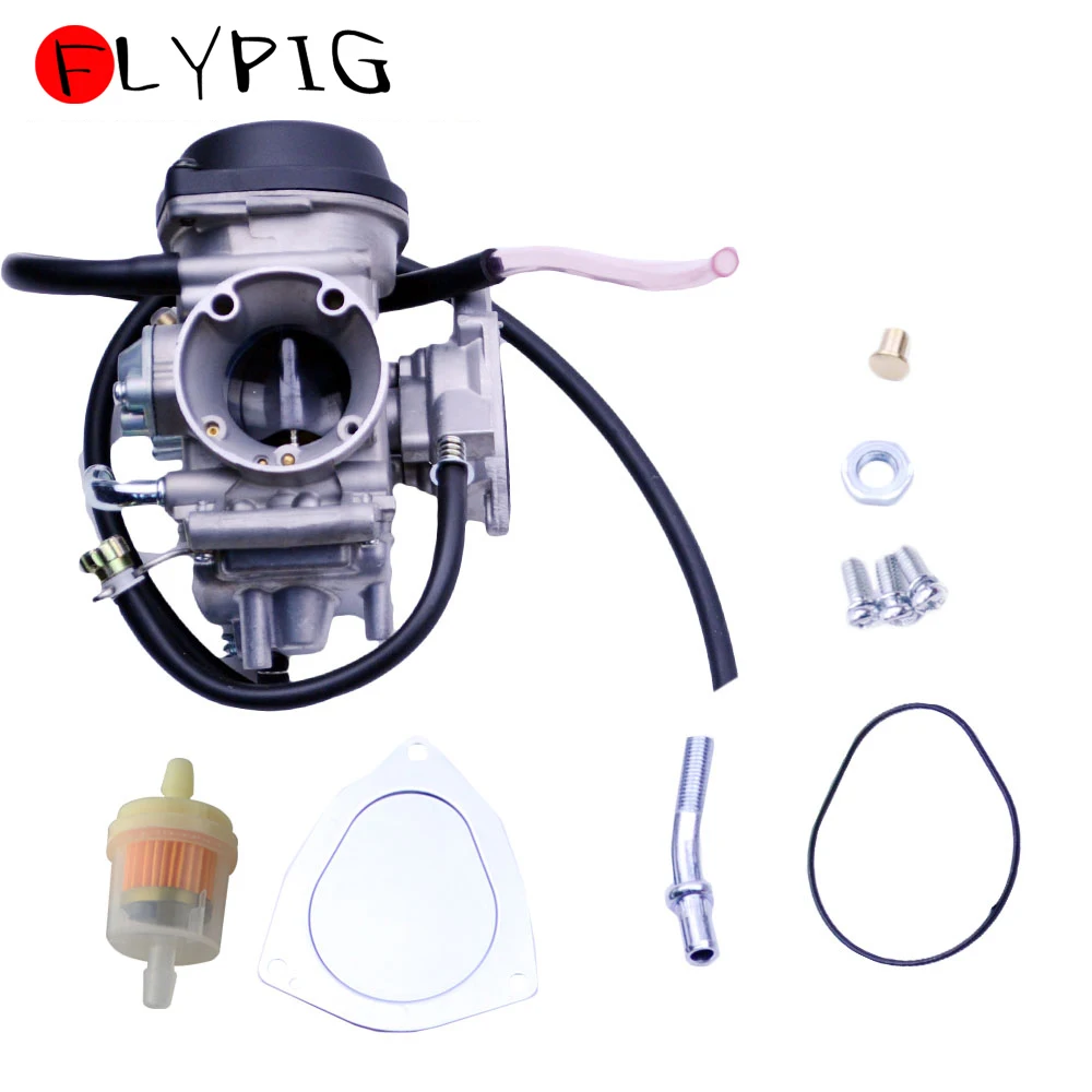 FLYPIG мотоцикла карбюратор PD36J-A для Suzuki LTZ400 2003 2004 2005 2006 2007 Quadsport Carb 4 колесный двигатель Запчасти D15